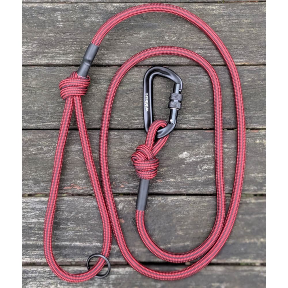Red Rope Dog Lead | Recycled