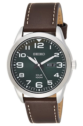 Seiko Mens Analogue Solar Powered Watch