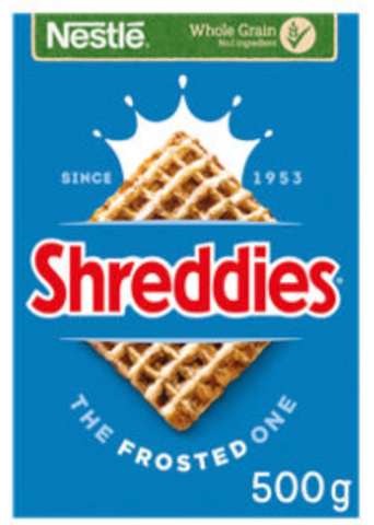 Shreddies the frosted one
