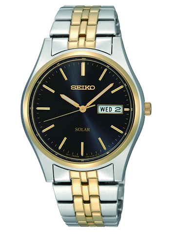 Seiko Mens Analogue Classic Solar Powered Watch